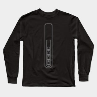 Tech Pattern - Grey Long Sleeve T-Shirt